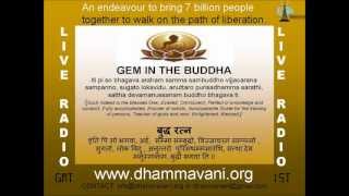 Buddhanusati  Recollection of the Gem in Buddha  SNGOENKA [upl. by Moselle931]