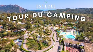 On fait le tour du Camping 5 Étoiles Esterel Caravaning [upl. by Ecnatsnok]