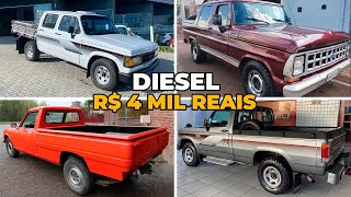 CAMIONETES A DIESEL A VENDA A PARTIR DE 4 MIL REAIS [upl. by Tawsha]