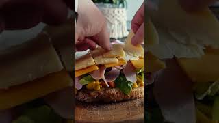 Ploughmans Sandwich with Homemade Piccalilli [upl. by Oetsira558]