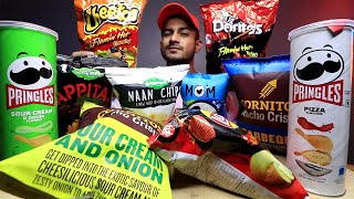 INDIAN CHIPS vs EXPENSIVE INTERNATIONAL CHIPS MUKBANG  AKSHANSHU ASWAL [upl. by Corrine]