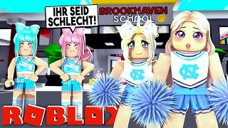 ISY und RONJA werden zu CHEERLEADERN in BROOKHAVEN  Roblox Brookhaven RP [upl. by Matty203]