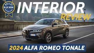 2024 Alfa Romeo Tonale  Interior Review [upl. by Ibrad]