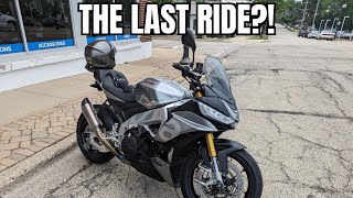 Another Issue With The Aprilia Tuono V4  Is It Time To Sell This Bike [upl. by Cheston]