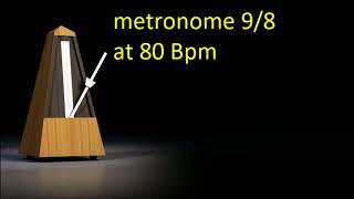 Metronome 98 at 80 Bpm [upl. by Aniteb]