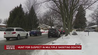 Manhunt underway after 7 found dead in 2 homes in Joliet police [upl. by Lucien]