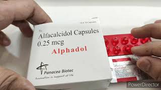 Alphadol Vit D क्या काम करता है Alfacalcidol 025 mcg amp Calcium कौन कौन से अंग फिट रखता है [upl. by Aitra]