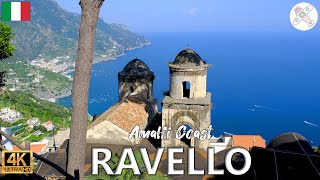 RAVELLO │ ITALY Highlights of the iconic town of RAVELLO in the Amalfi Coast Colorful 4K images [upl. by Aihsitan]