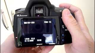 Sony Alpha A330  preview [upl. by Patnode]