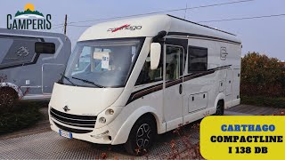 Carthago Compactline I 138 DB  Videorecensione Camper Motorhome [upl. by Adanar]