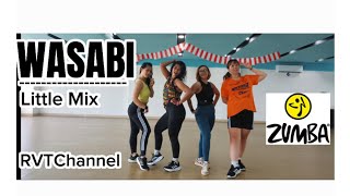 WASABI Little Mix  Zumba  Dance Fitness  Burn fast calorie  Choreo by Zin egah [upl. by Meri662]