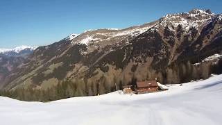 Dorfgastein  Großarl Piste D1a Fulseck  Gipfelexpress  Verbindungsweg D1a  D2  D1a [upl. by Ojimmas]