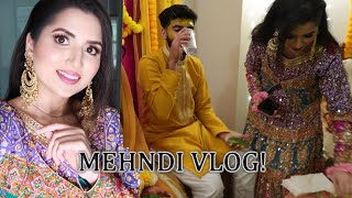 MY BROTHERS MEHNDI  WEDDING VLOG [upl. by Onilecram951]