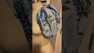 Sewing the puff sleeve for my Kentucky Derby Dress shorts sewing fashion style diyfashion [upl. by Haimarej74]