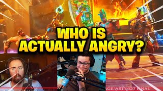 REACTING TO SMITE 2 SKIN DRAMA [upl. by Eniawd]