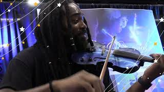 WhoIsDSharp at Rozannas Violins NAMM 2024 [upl. by Ardnos]