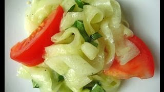 Mes recettes minceur  salade fraîche estivale et simplissime [upl. by Clare]