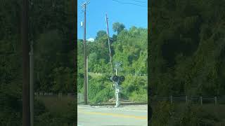 Kanawha turnpike railroad crossing Charleston wv overview [upl. by Croft]