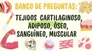 Práctica de biología  tejidos cartilaginoso adiposo òseo sanguìneo muscular [upl. by Aij413]