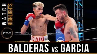 Balderas vs Garcia HIGHLIGHTS June 1 2018  PBC on FS1 [upl. by Alberik]