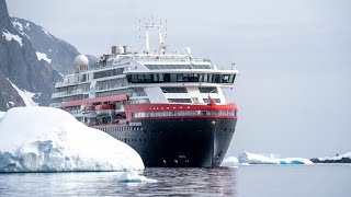 New Year 2023 in Antarctica with Hurtigruten Fridtjof Nansen [upl. by Hartzke882]