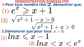 DEMONTRER DES INEGALITES [upl. by Brothers972]