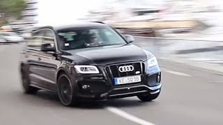 Audi SQ5 ABT Test Drive 360HP [upl. by Allesor]