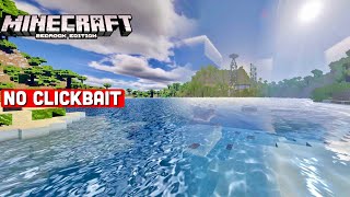 BSL Shader for Bedrock Edition  Best Minecraft PE Shaders [upl. by Ahsitnauq]