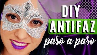 Cómo hacer un antifaz fácil  DIY Blings Maquillaje Artístico [upl. by Standice]