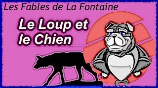 Livre Audio  Les Fables de La Fontaine  Le Loup et le Chien  Français Neutre [upl. by Salene]