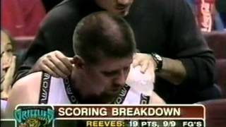 Bryant Reeves 31pts12rebs4asts vs Supersonics 2000 [upl. by Nadruoj]