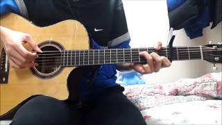 정은지Jeong Eun Ji   하늘바라기 Hopefully sky Feat 하림 Nicolas Fingerstyle guitar cover [upl. by Materse]