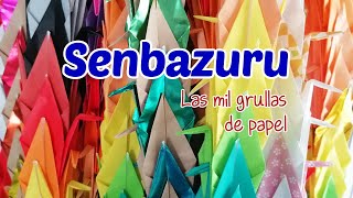 Senbazuru las mil grullas de origami [upl. by Notpmah]