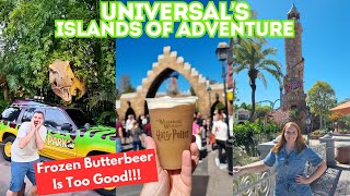 Universal Islands Of Adventure Vlog  Meeting the Raptors Is The BEST [upl. by Anialem278]