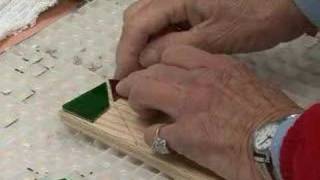 How to Make Glass Mosaics  How to Glue Glass Mosaics [upl. by Ainwat]