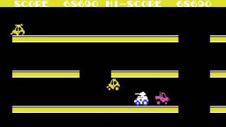 MSX Game Choro Q 1984 Taito Corporation [upl. by Vig]