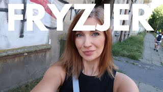 FRYZJER  1 DZIEŃ W ŁODZI  SKLEP FRYZJERSKI  VLOG [upl. by Asilla]