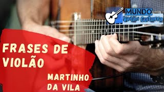 Aula Prática Martinho da Vila  Madalena do Jucu  Ideias para frases de Violão [upl. by Wadleigh]