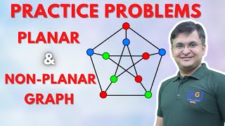 26  Practice Questions on Planer NonPlaner Graph [upl. by Perren698]