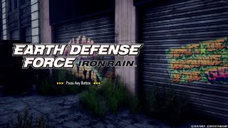 Earth Defense Force Iron Rain  Release Date  PS4 [upl. by Dawn]