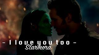 Peter and Gamora  I Love You Too [upl. by Nehtiek]