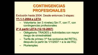 umh1908 201314 Lec64 Régimen especial de los trabajadores por cuenta propia o autónomos 4 [upl. by Hapte71]