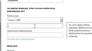 Windows Live Idn luominen [upl. by Drusi]