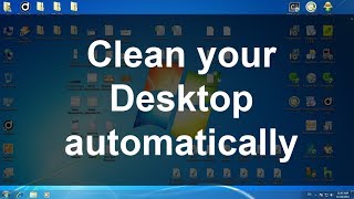 Daily automatic Desktop cleaner  Windows 10 [upl. by Nnaael700]