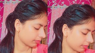 easy and beautiful hairstyle long ampshort hair hairstyle [upl. by Netsrik465]