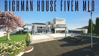 Richman house fivem mlo  Fivem Mods  Interior amp map for Roleplay  FiveM mlo store [upl. by Dewhurst]