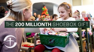 The 200 Millionth Shoebox Gift Handed Out in Ukraine [upl. by Delila]