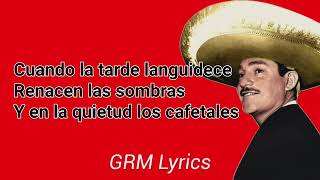 Javier Solís  Moliendo café Lyrics [upl. by Emlin]