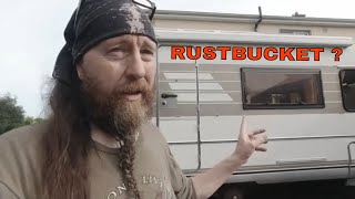 WE GOT A NEW CAMPER ITS GOT RUST PROBLEMS IS IT A RUSTBUCKET [upl. by Laurel]