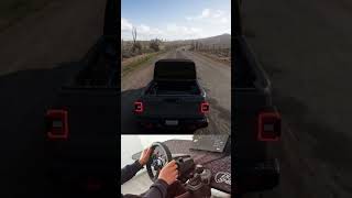 JEEP GLADIATOR RUBICON 2020  Forza Horizon 5  Steering Wheel Gameplay shorts [upl. by Nannaihr]